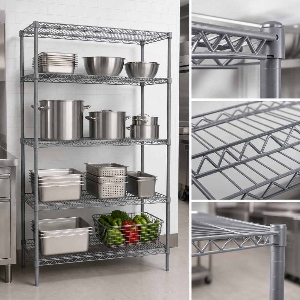 Patented QuadTruss® Shelves