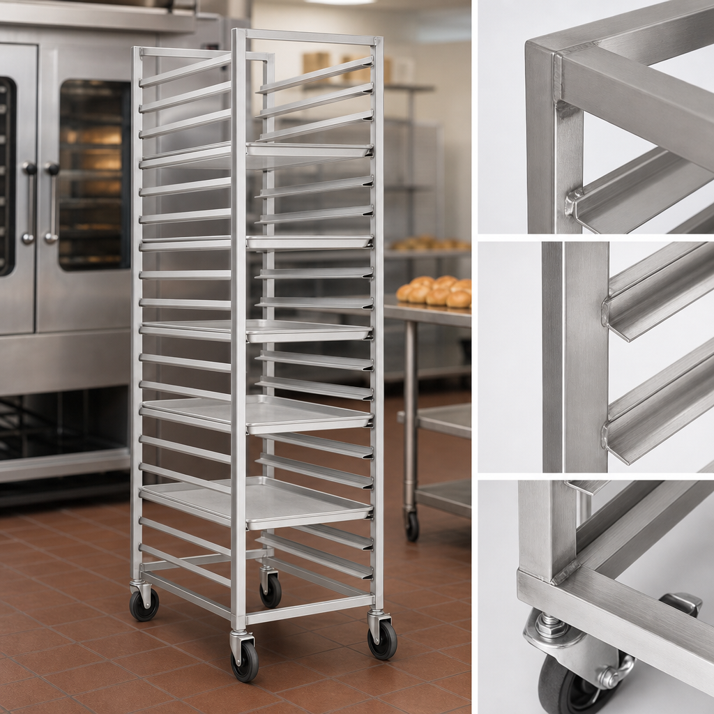 All-Welded Stainless Steel Construction
