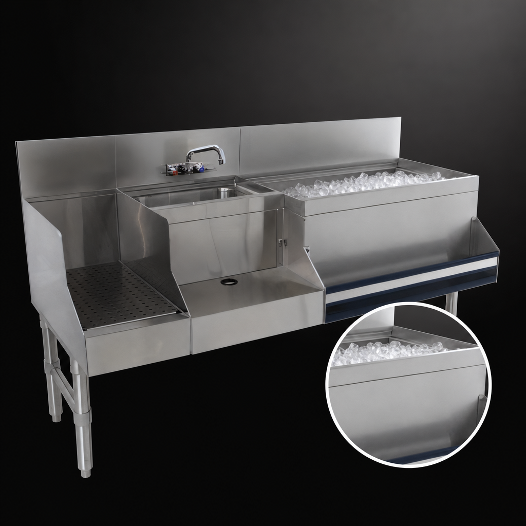Right-Side Insulated Ice Bin