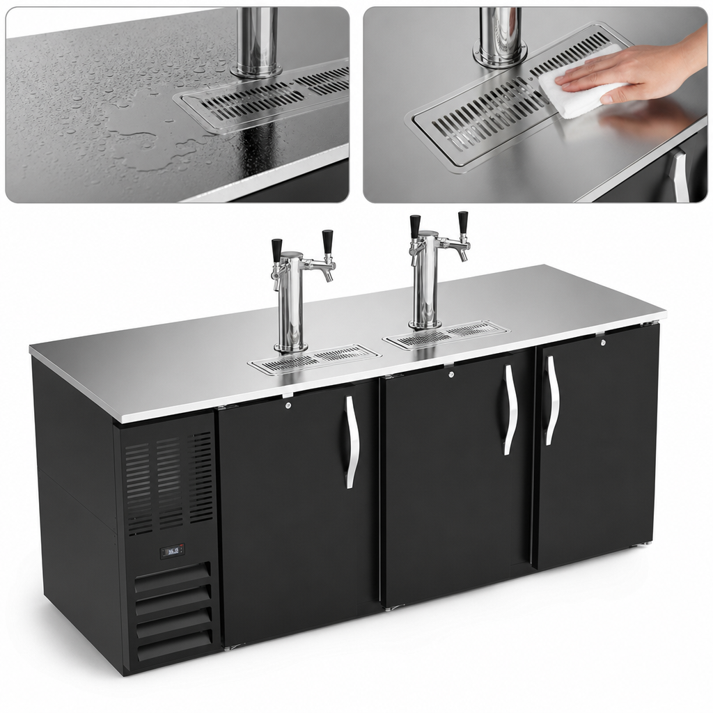 Stainless Steel Top and Drip Tray