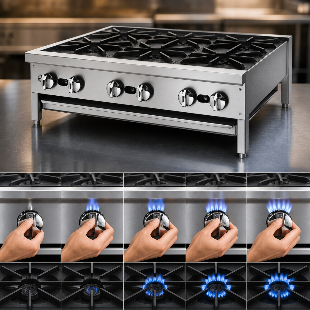 Infinite Manual Burner Controls