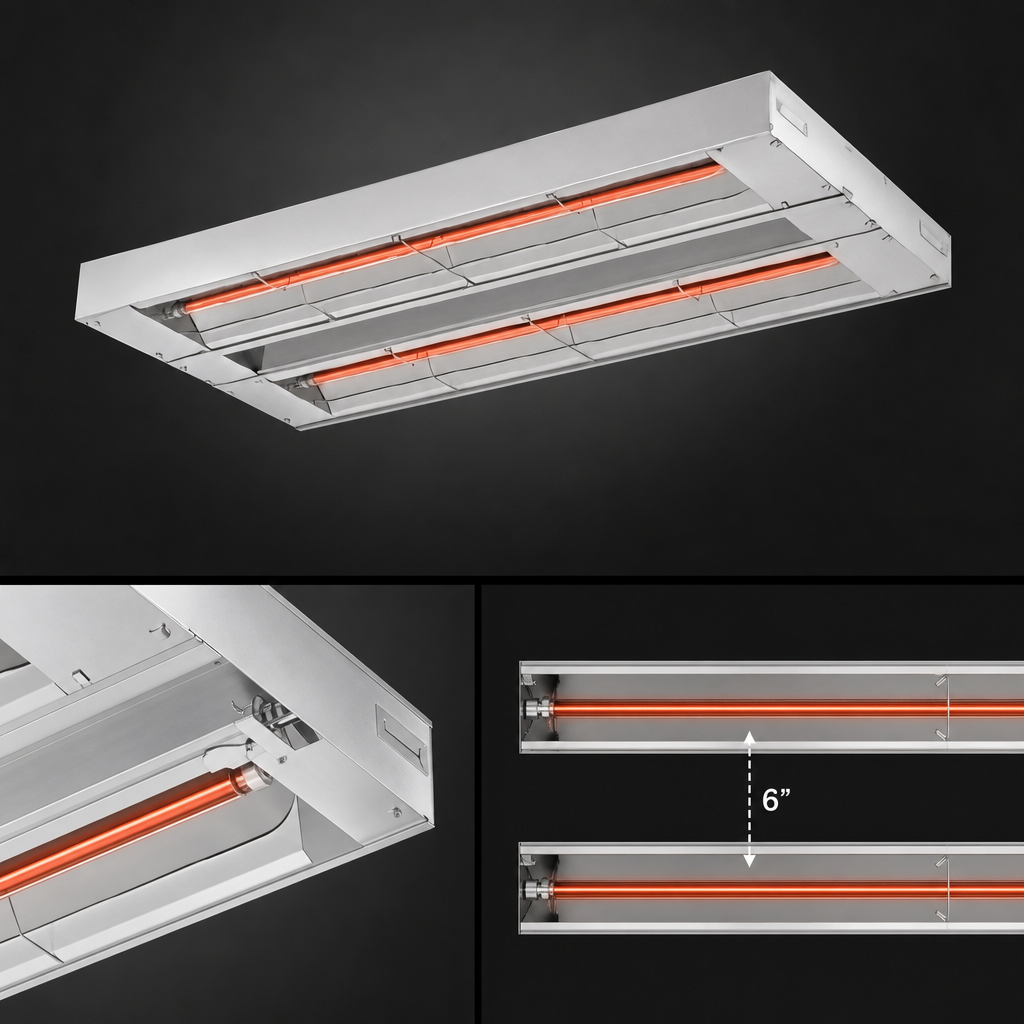 Double Heater Rod Housing