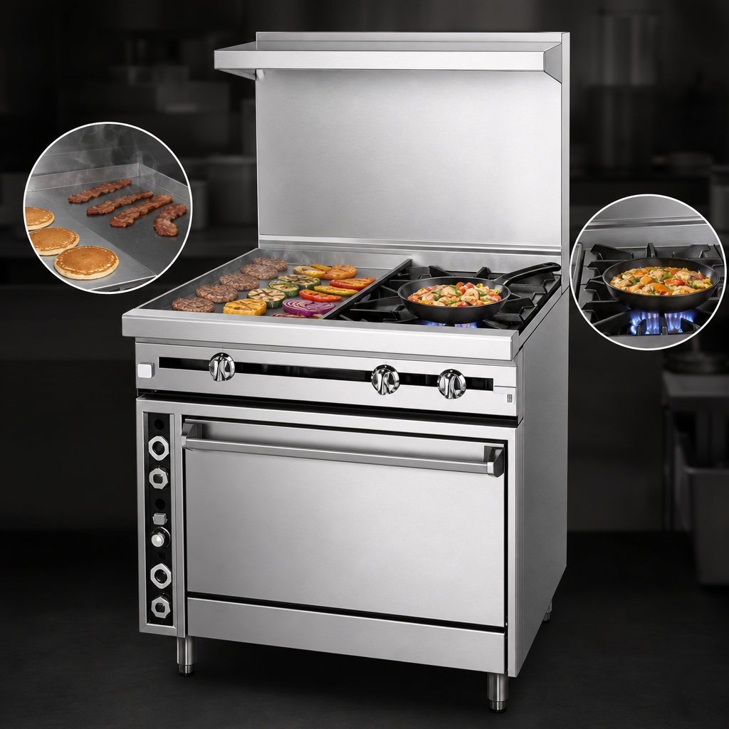 Versatile Cooking Top