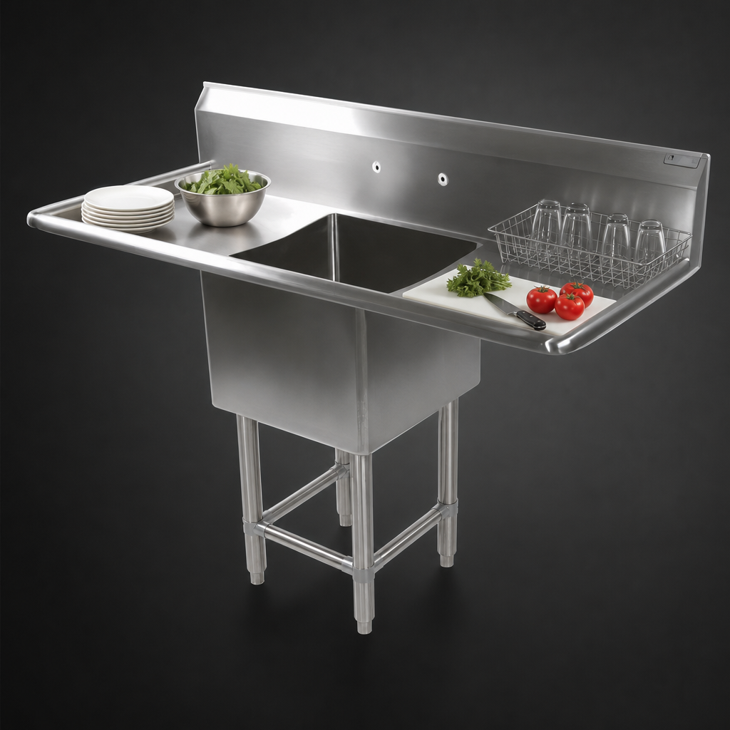 Dual 30-Inch Drainboards
