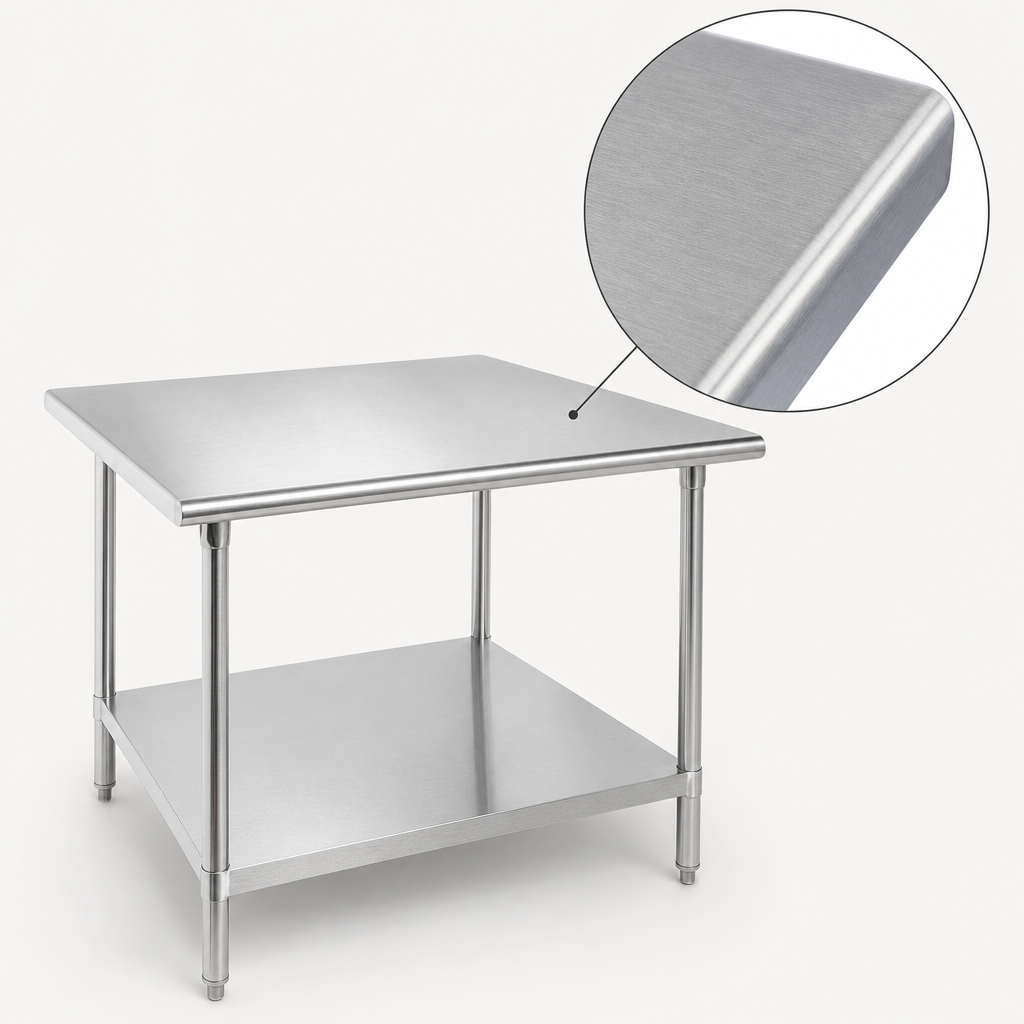 16 Gauge 430 Stainless Steel Top