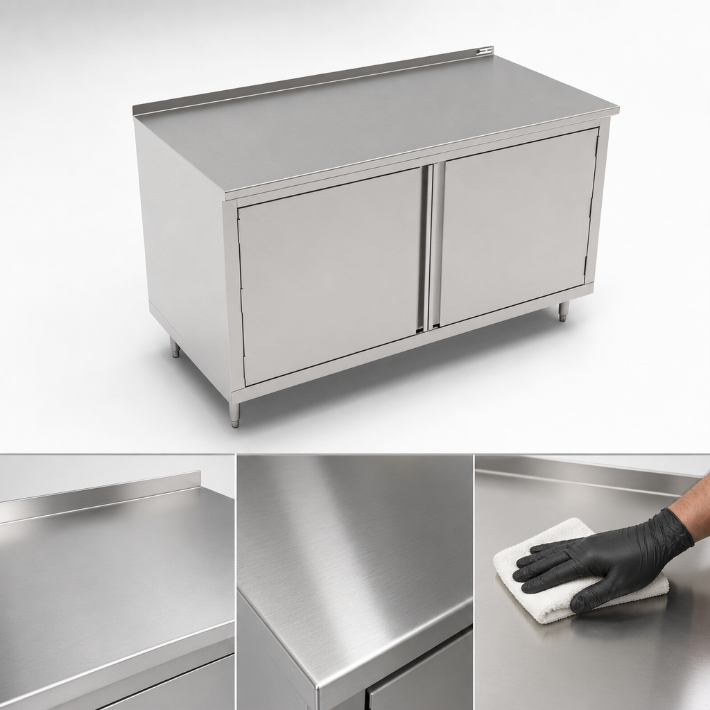 16-Gauge Stainless Steel Top