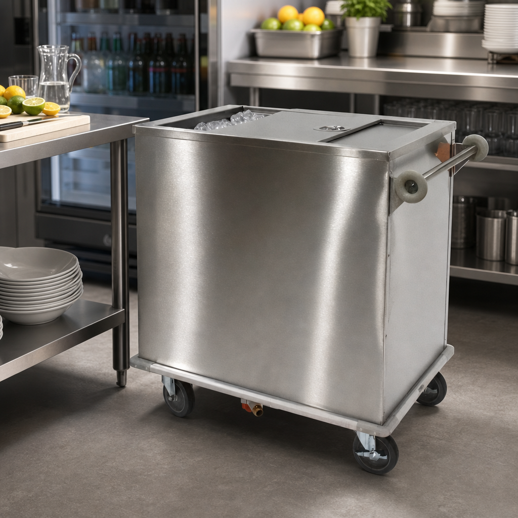 Mobile Ice Bin Design