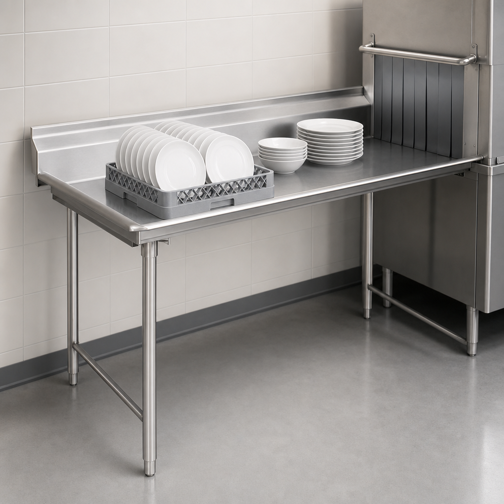 Straight Clean Dishtable