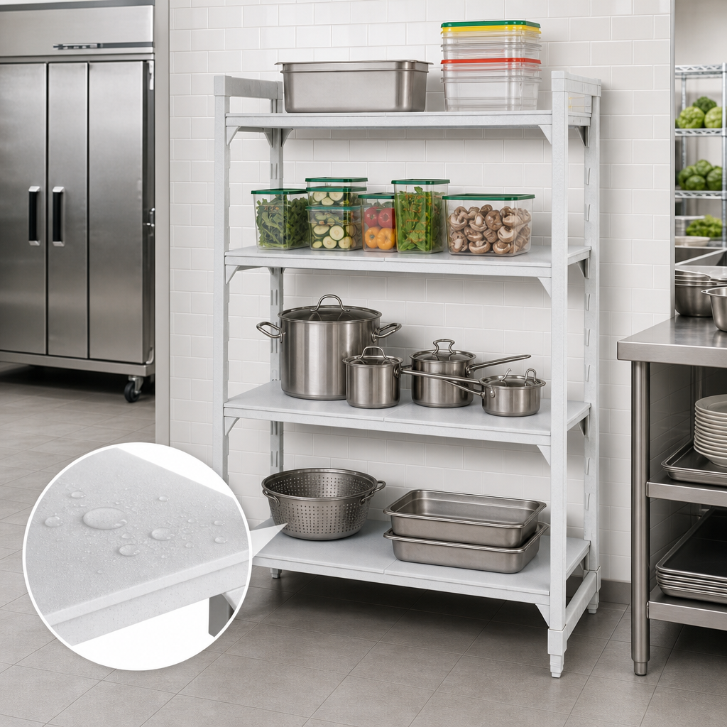 Solid Polypropylene Shelf Plates