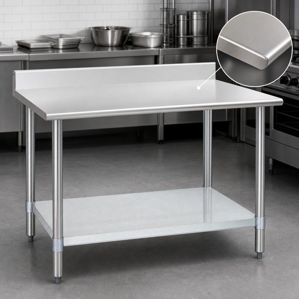 14-Gauge 300 Series Stainless Steel Top