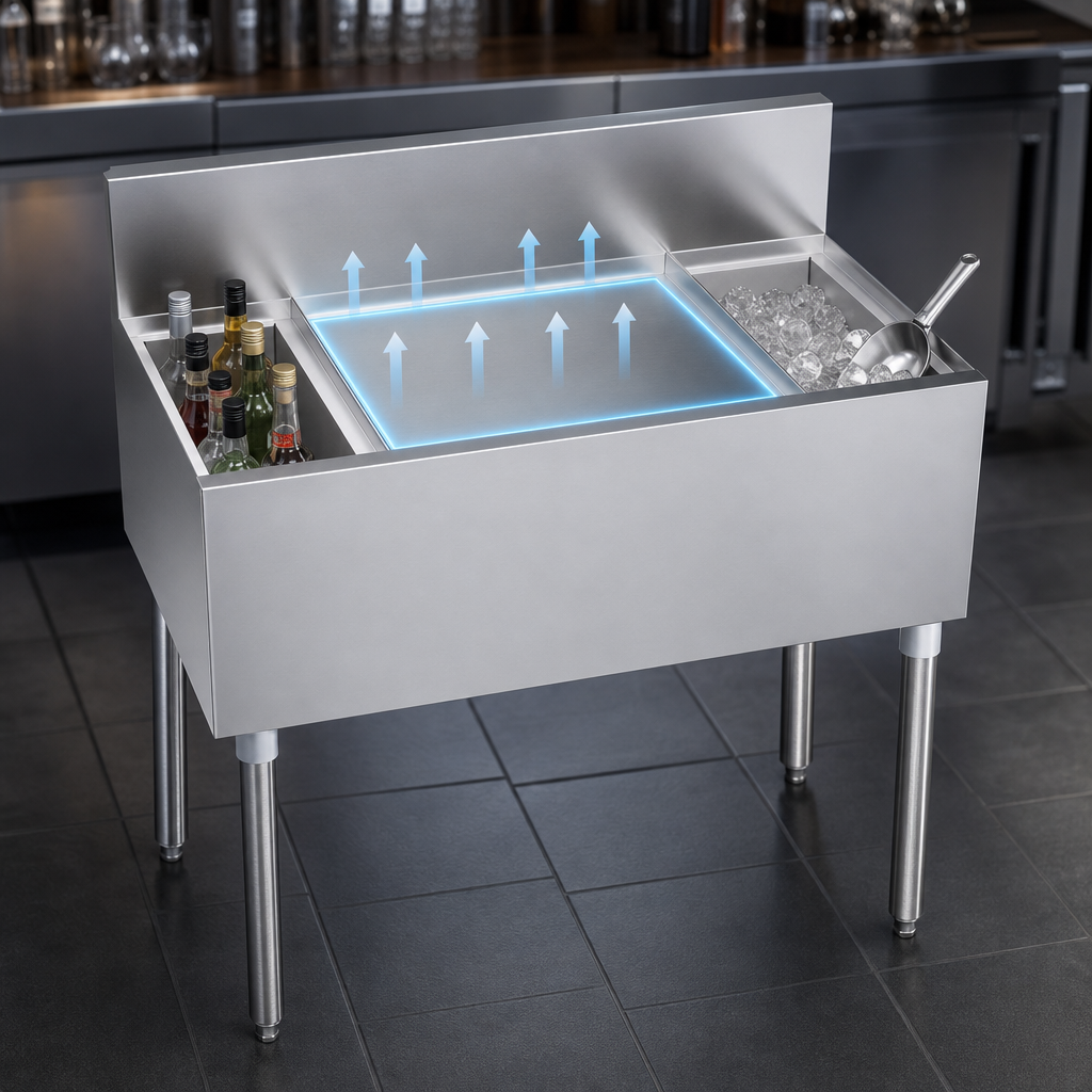 Built-In 7-Circuit Cold Plate
