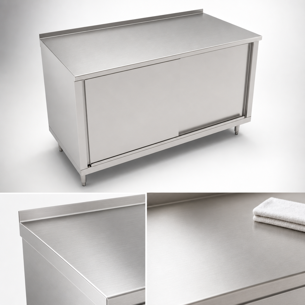 14-Gauge Stainless Steel Top