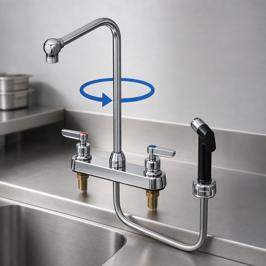 High-Rise Swivel Gooseneck