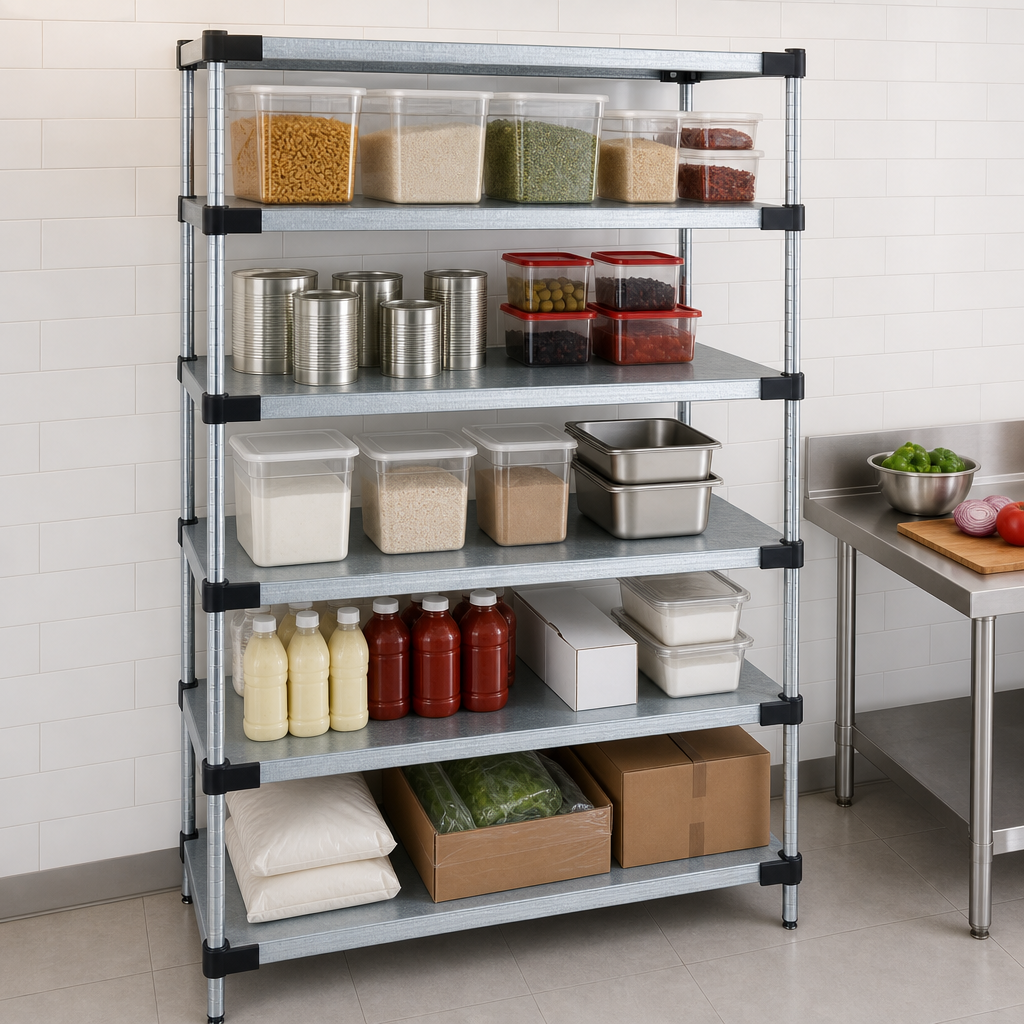 Five Solid Shelves
