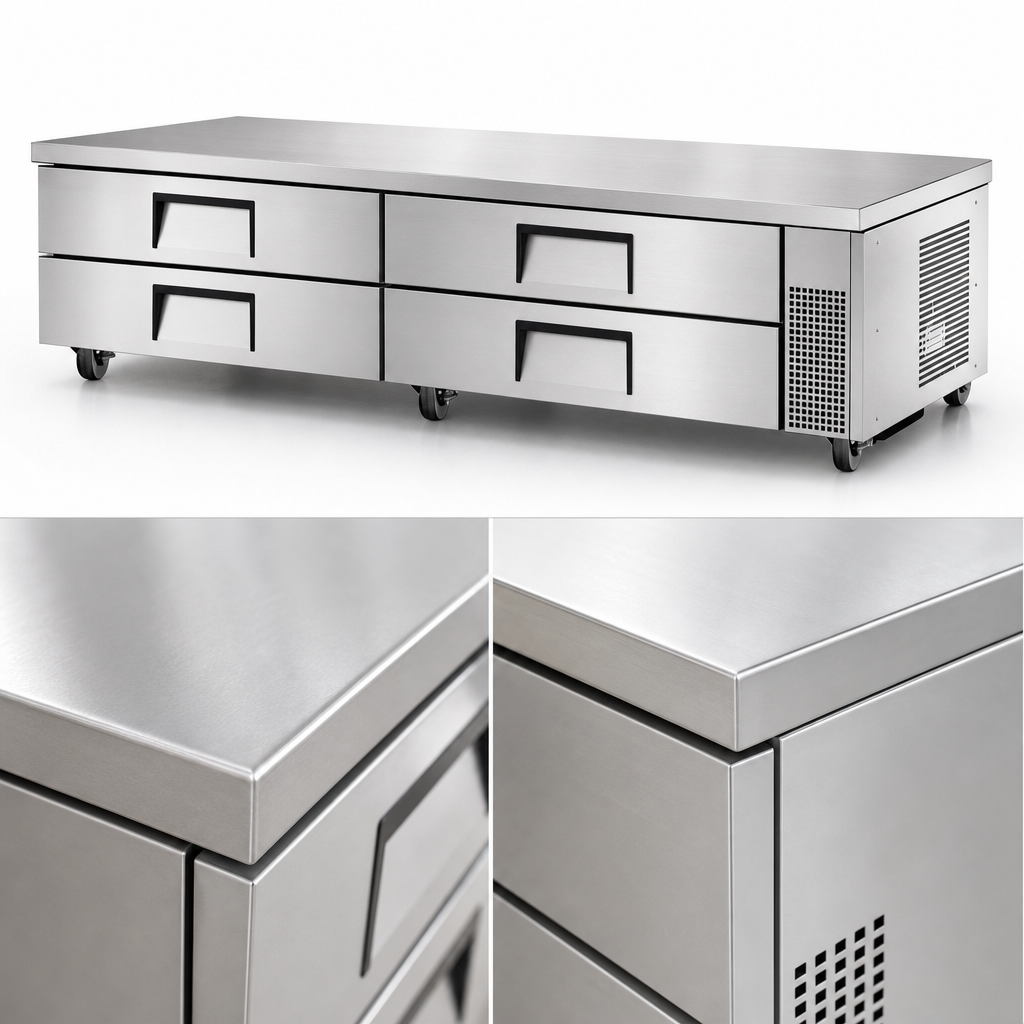 One-Piece Stainless Steel Top