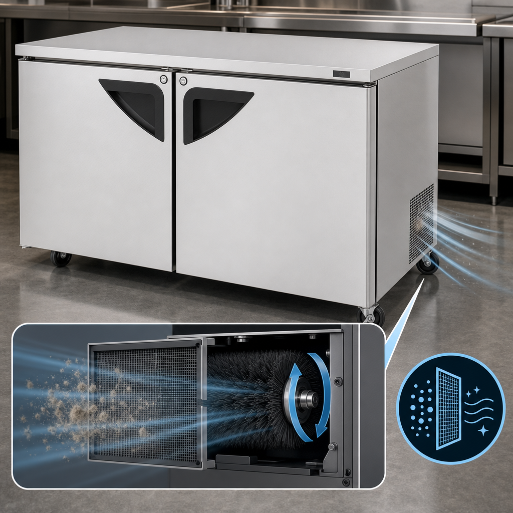 Patented Self-Cleaning Condenser