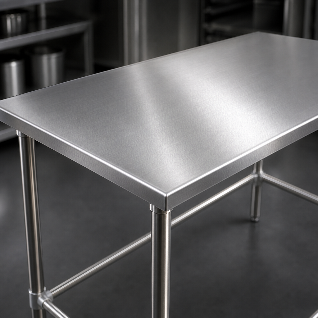 14-Gauge Stainless Steel Top