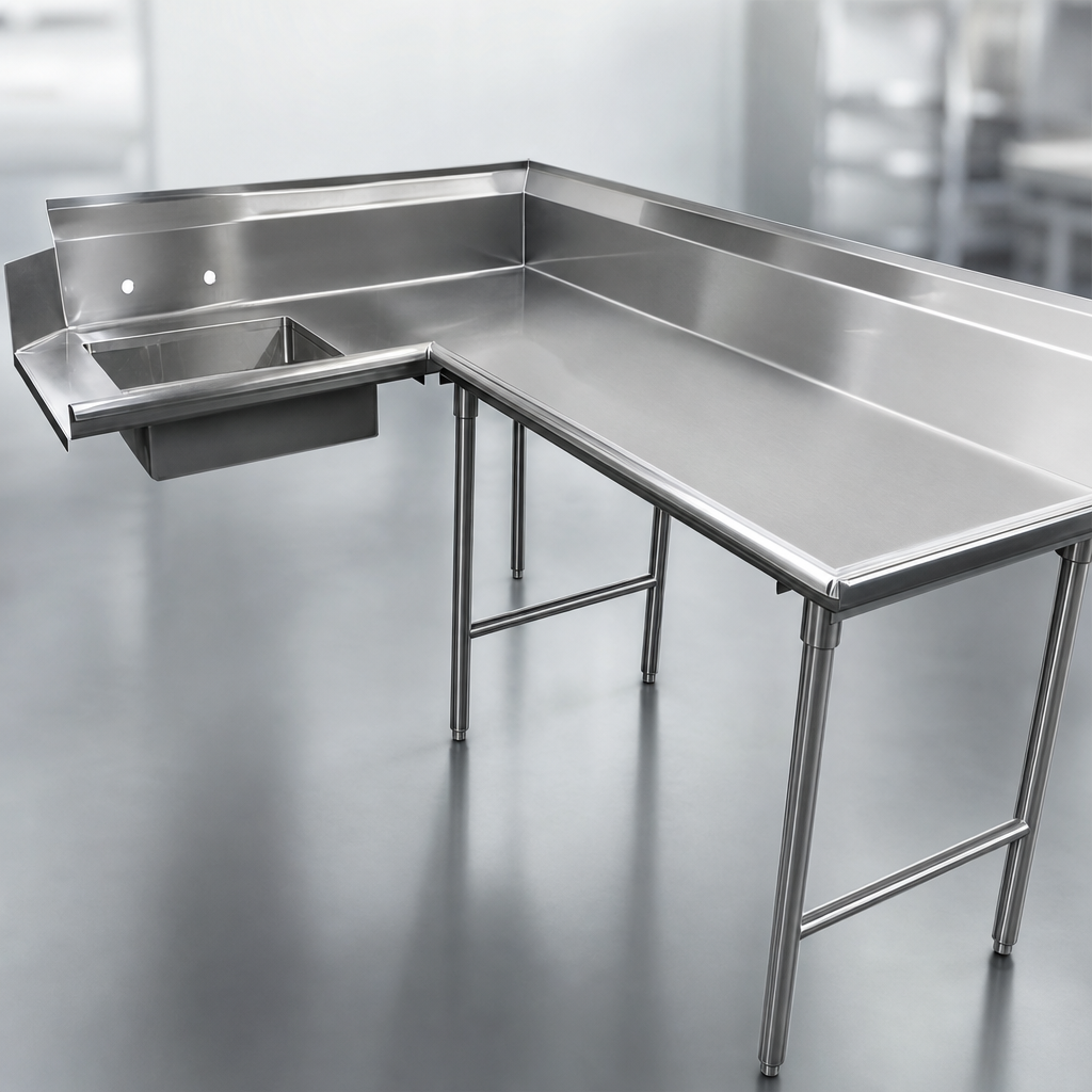 14-Gauge 304 Stainless Steel Top