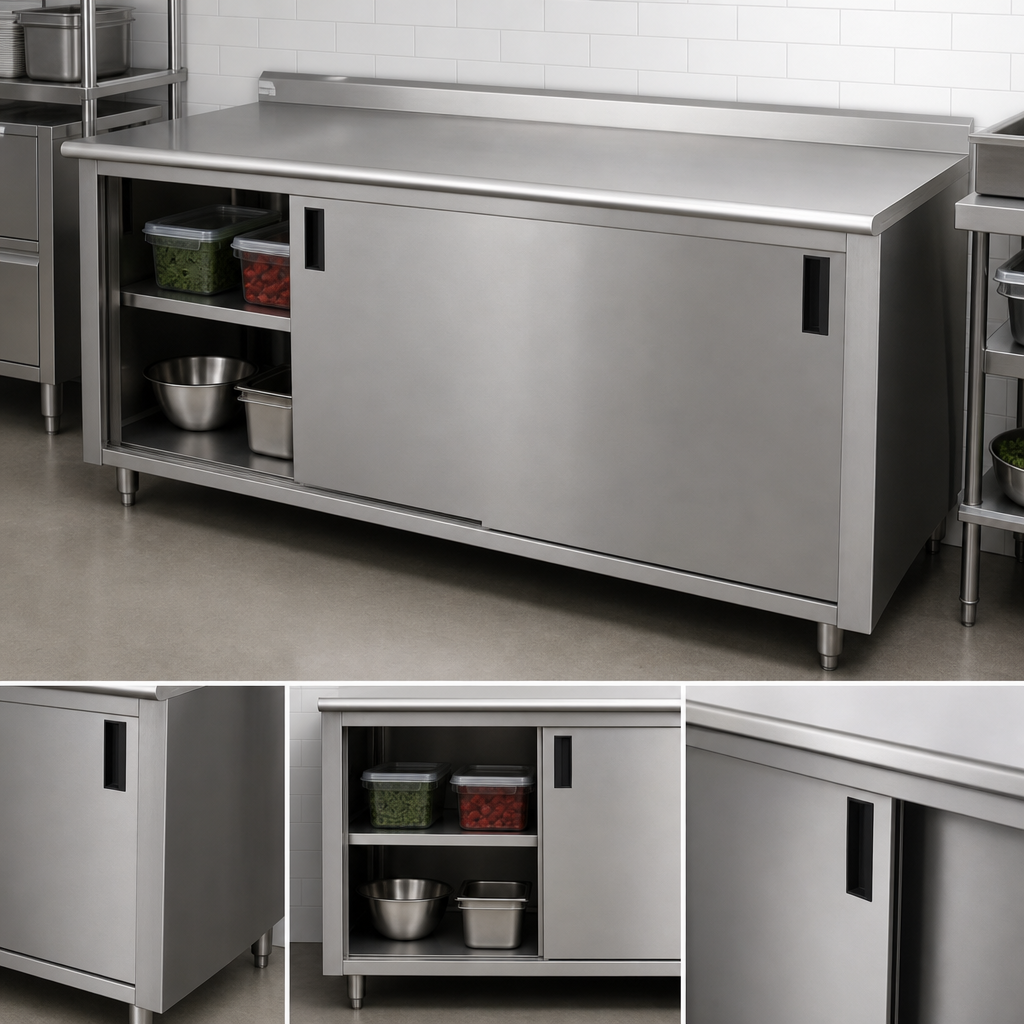 Sliding Door Cabinet Base