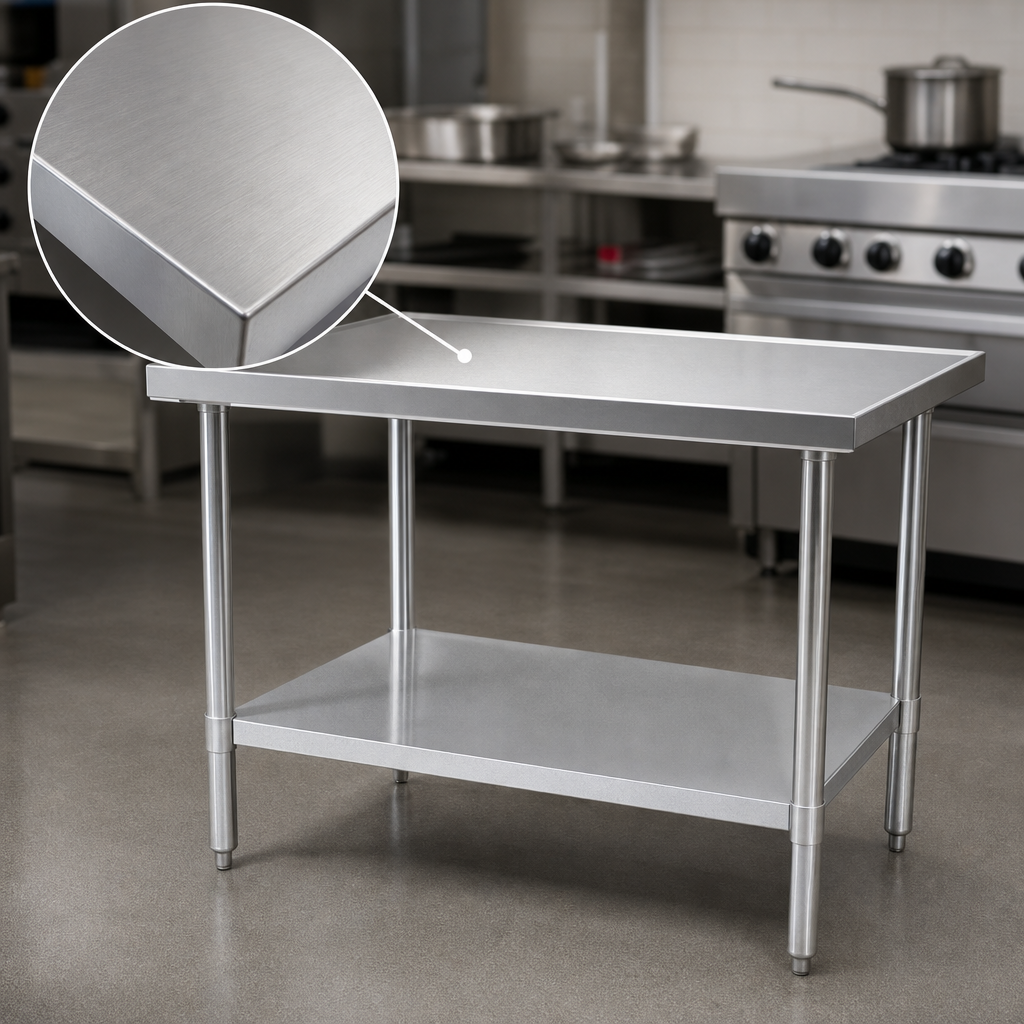 14 Gauge 300 Series Stainless Steel Top