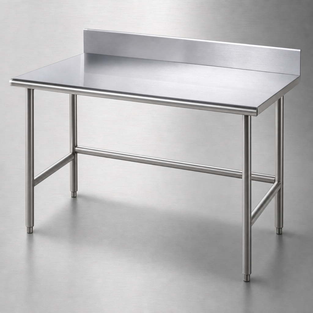 14-Gauge 304 Stainless Steel Top