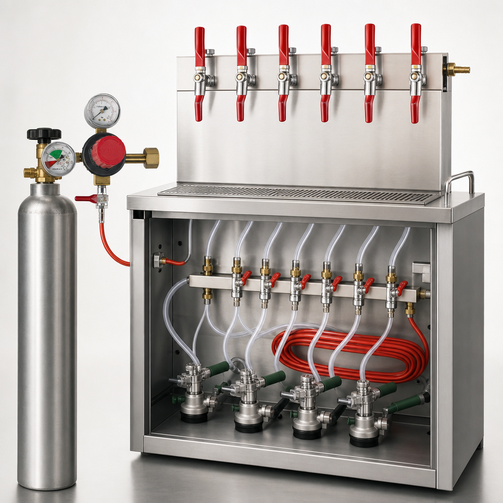 Six-Faucet Configuration