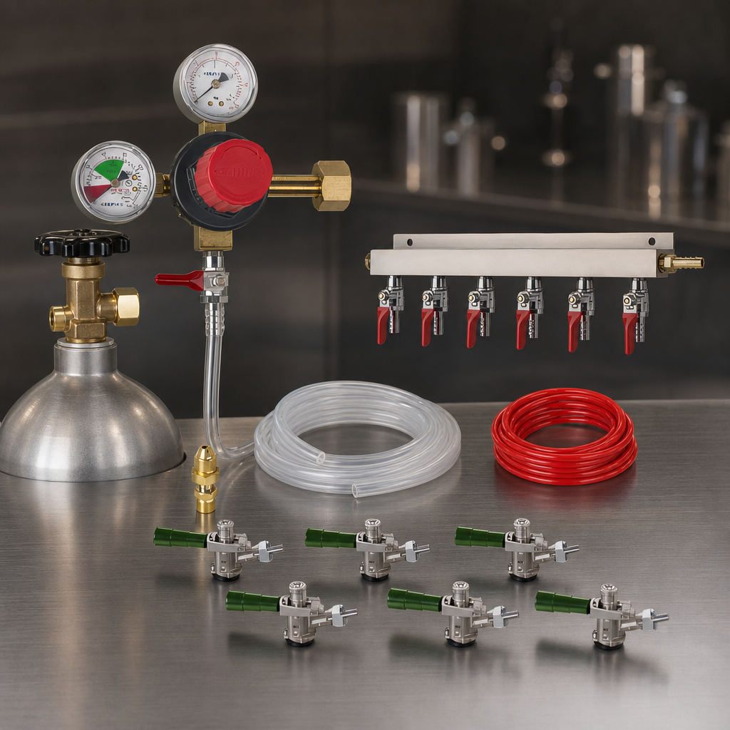 CO2 Tank Mount Primary Regulator