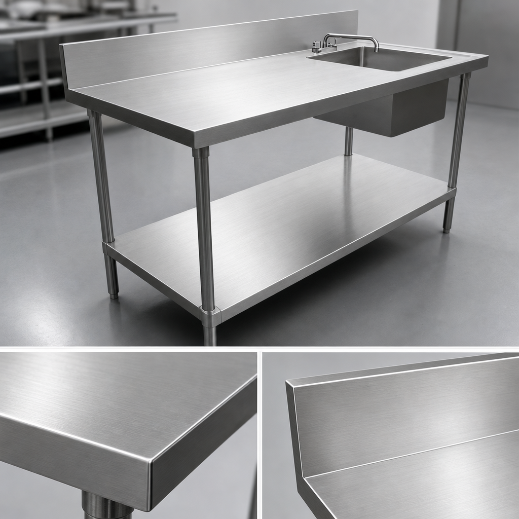 430 Stainless Steel Work Surface