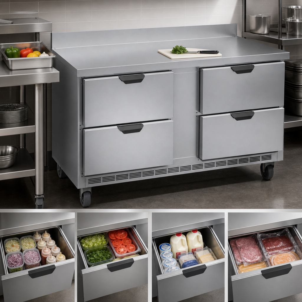Four Drawer Storage