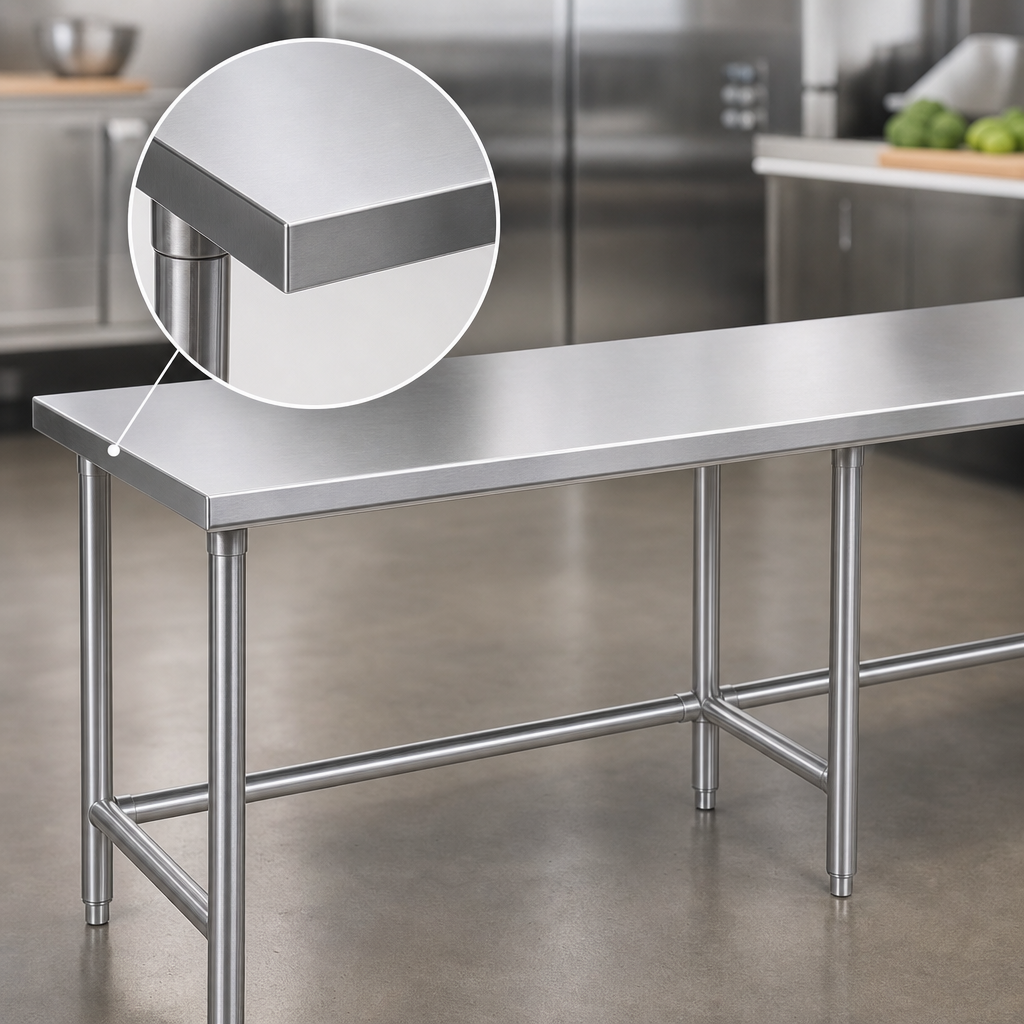 16 Gauge 300 Series Stainless Steel Top