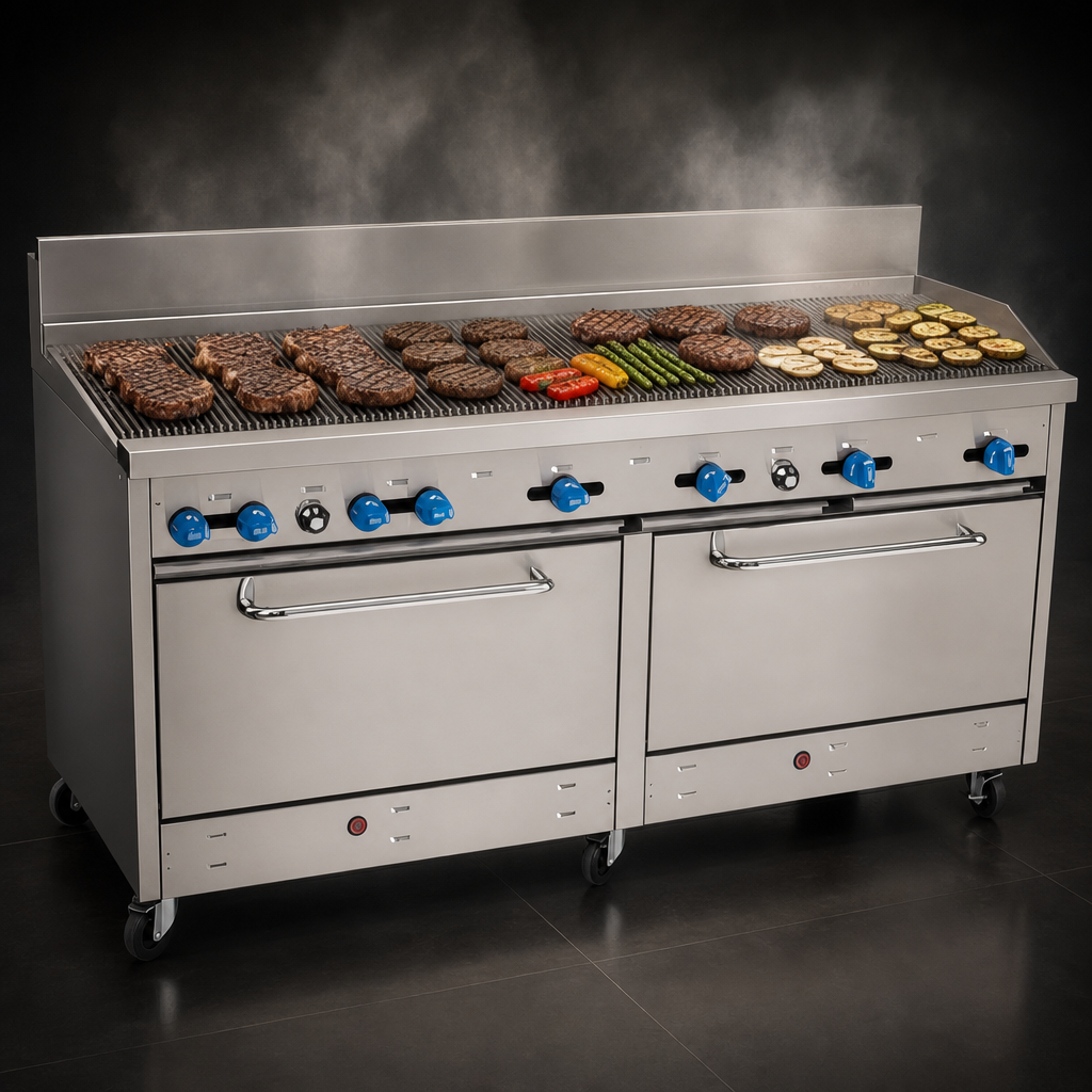 Full-Width Char-Broiler Top
