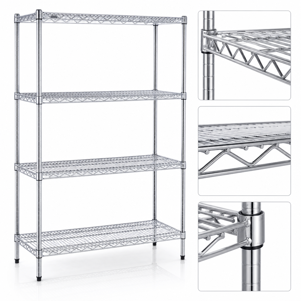 Patented QuadTruss® Shelves