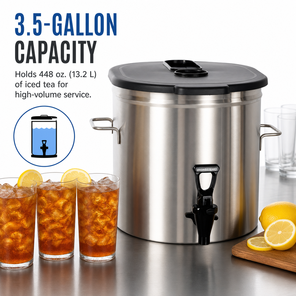3.5-Gallon Capacity