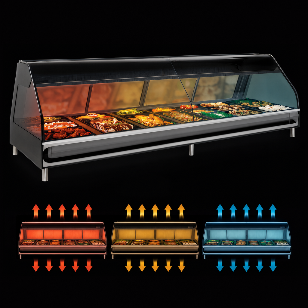Individually Controlled Heat Zones