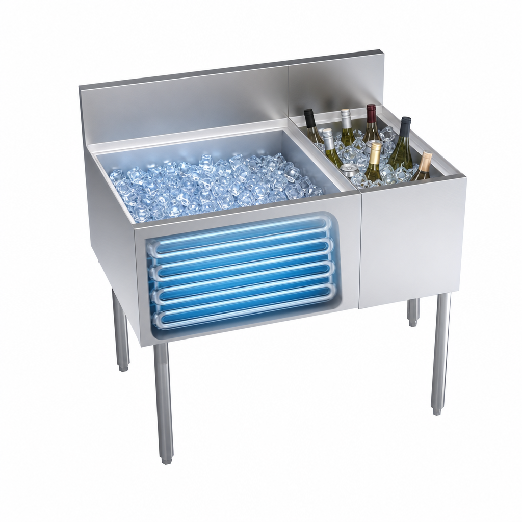 Built-In 10-Circuit Cold Plate