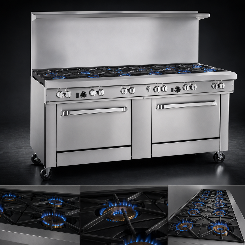 11 Open Burners