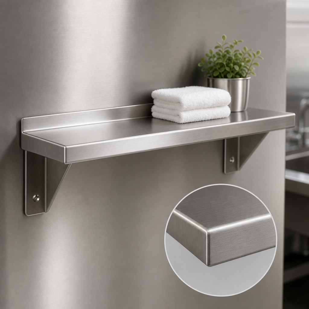 16-Gauge Stainless Steel Construction