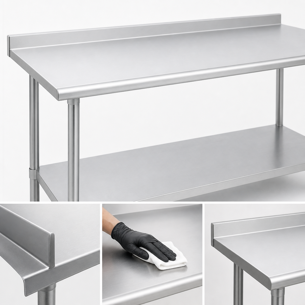 16-Gauge 400 Series Stainless Steel Top