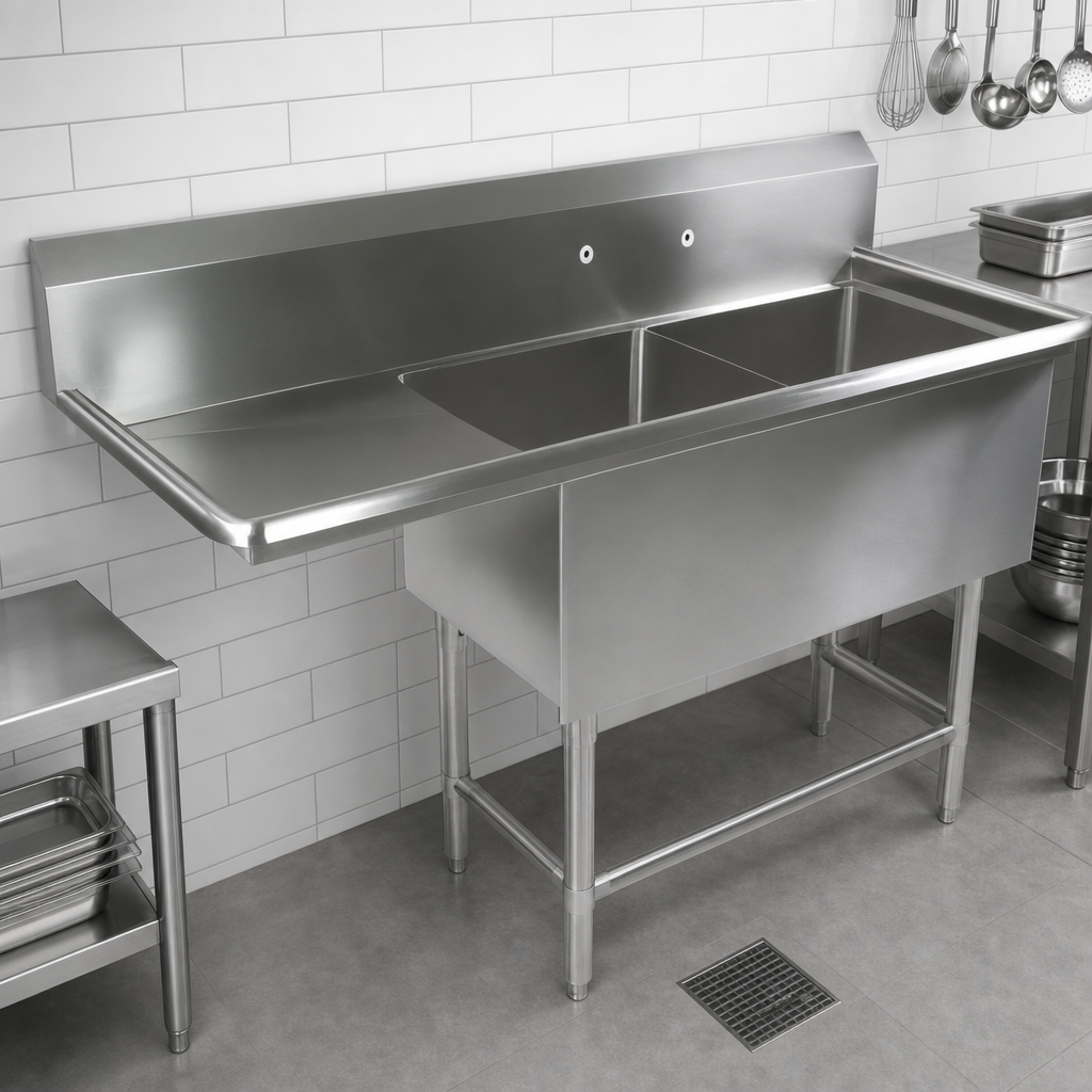 Two-Compartment Sink Design