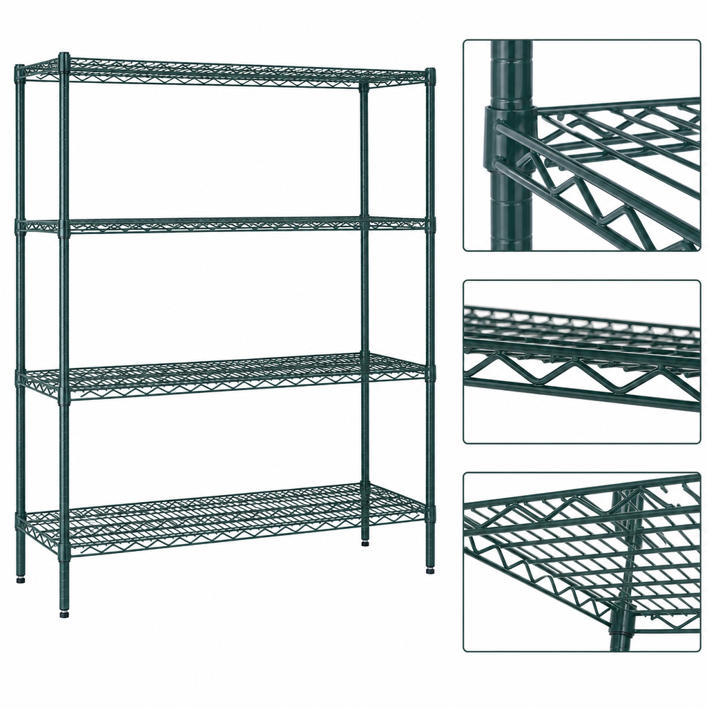 Patented QuadTruss Shelf Design