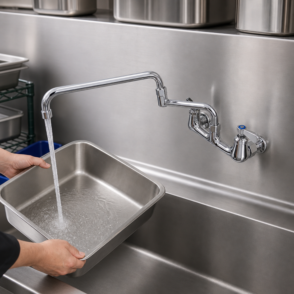 18-Inch Double-Jointed Swing Spout