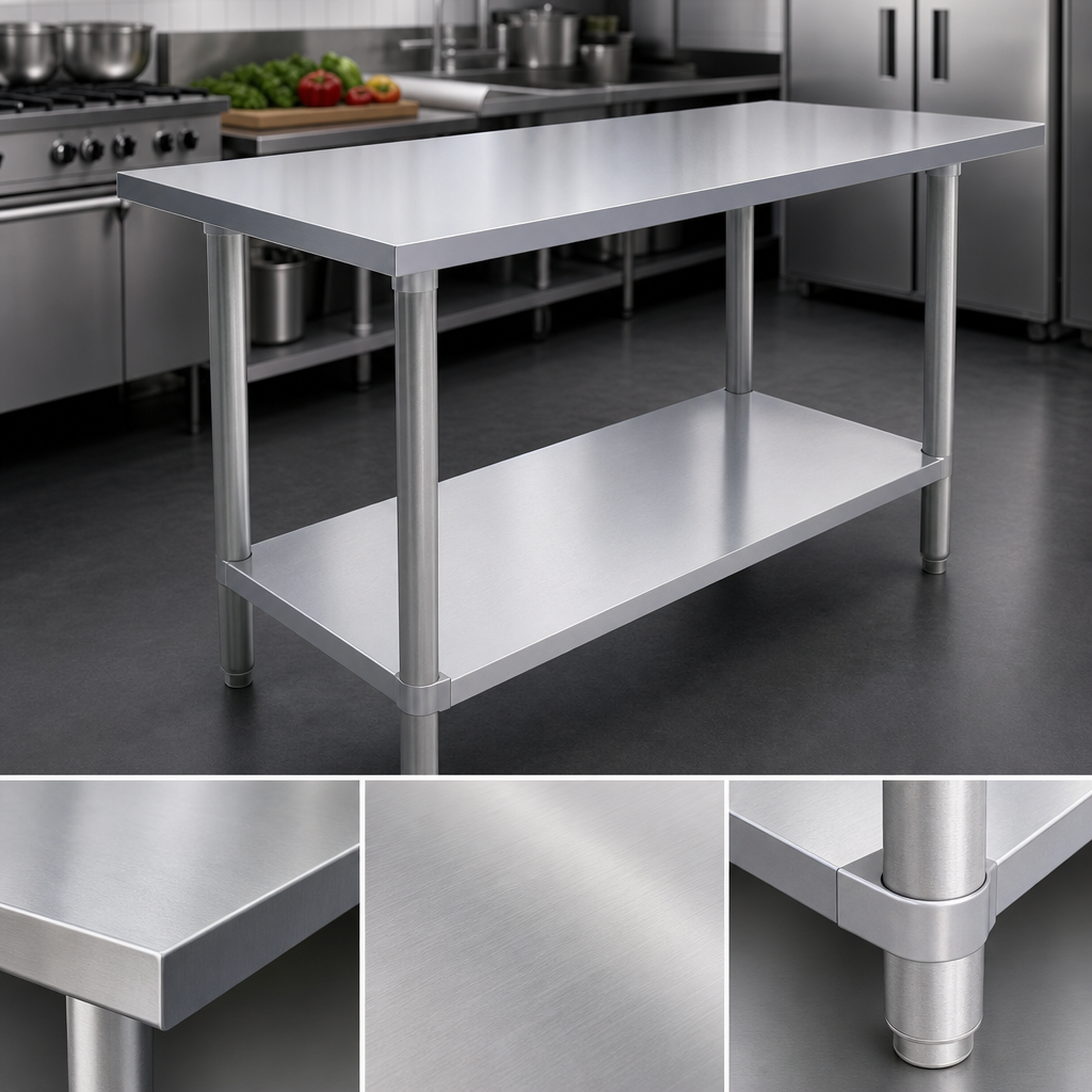 20-Gauge 430 Stainless Steel Construction