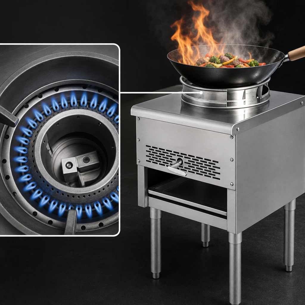 Anti-Clogging Duck Burner