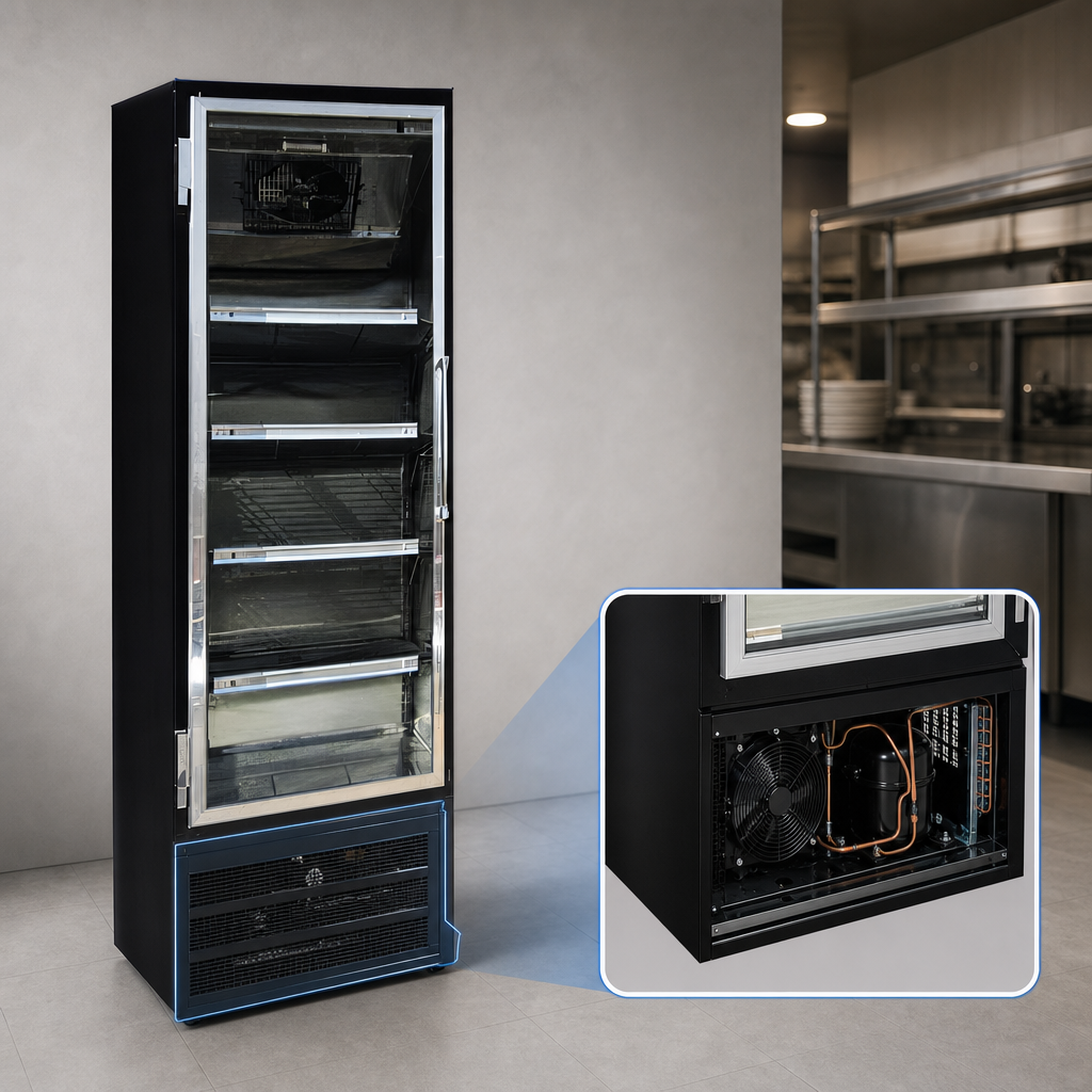 Bottom-Mount Self-Contained Refrigeration