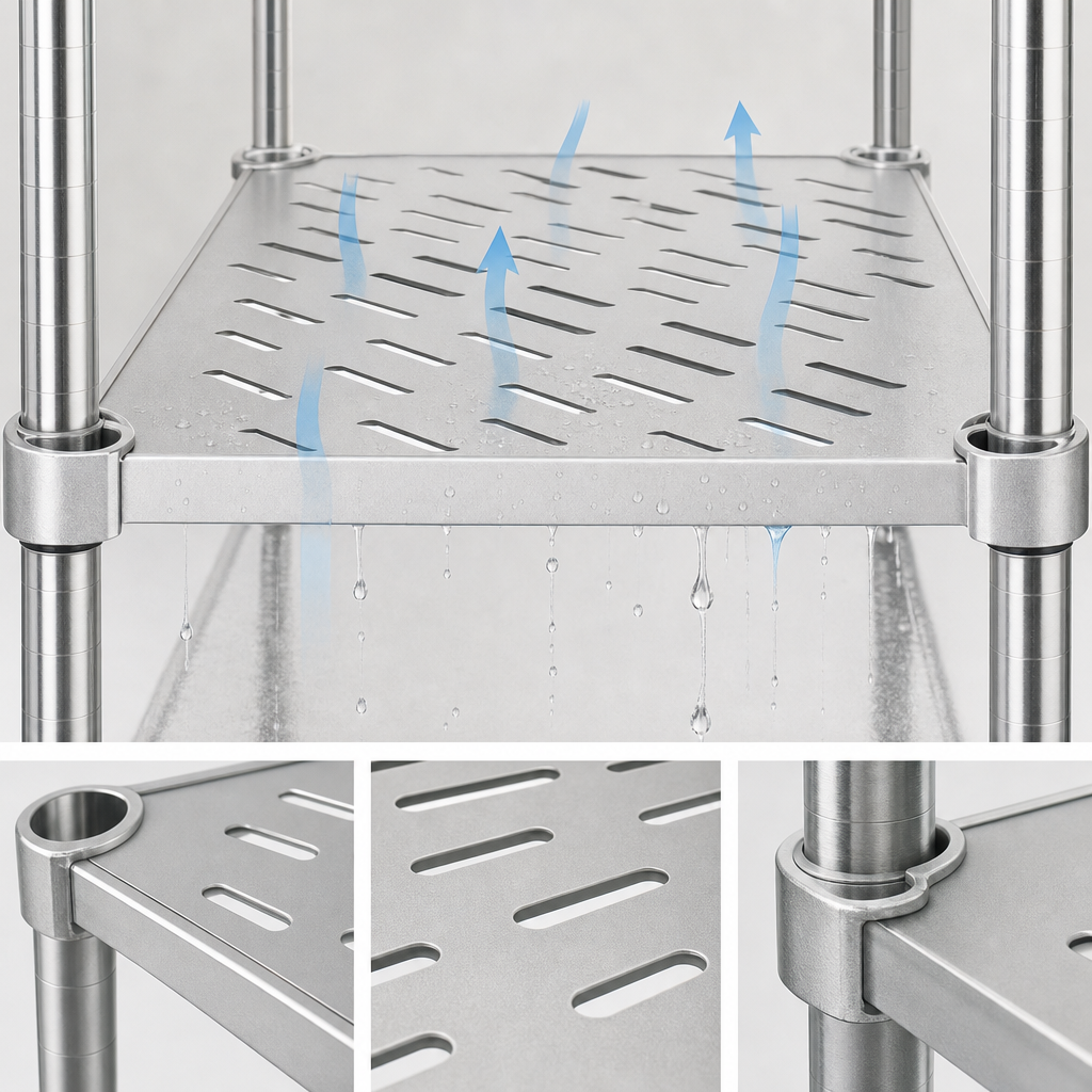 Louvered Shelf Top