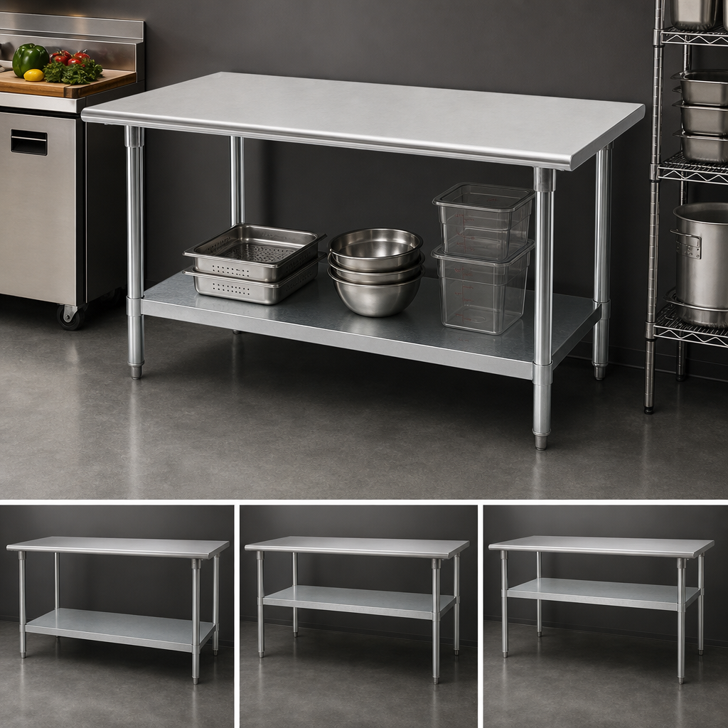 18-Gauge Galvanized Adjustable Undershelf
