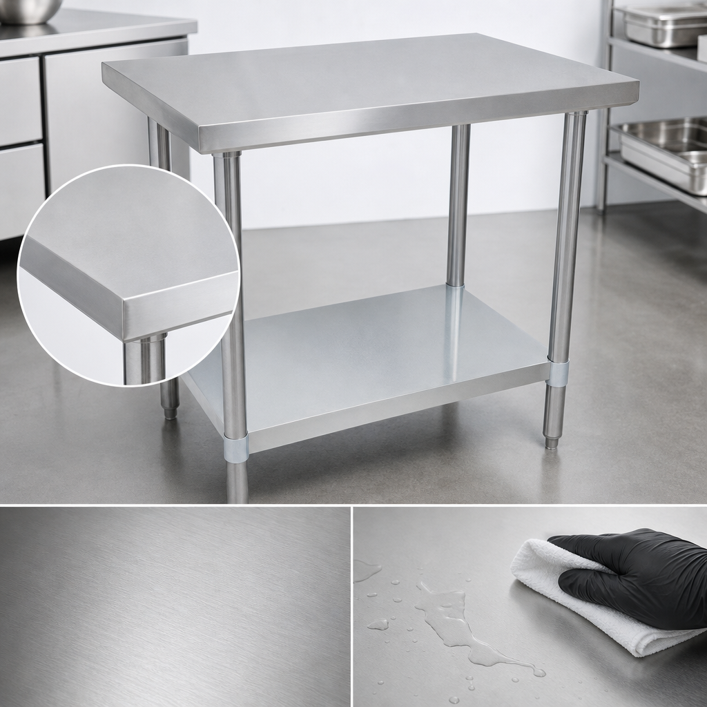18-Gauge T-430 Stainless Steel Top