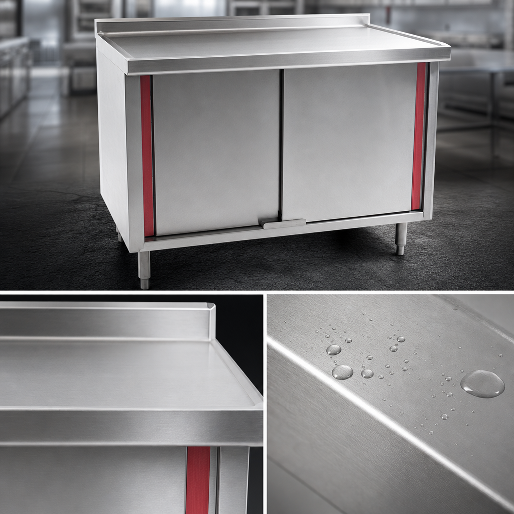 14-Gauge 304 Stainless Steel Top