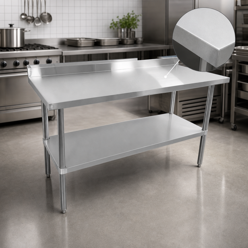 18-Gauge 430-Series Stainless Steel Top
