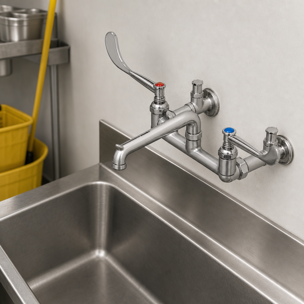 Wall-Mount Service Sink Design